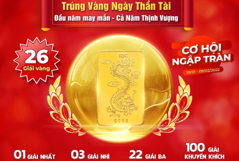LỘC VÀNG NGÀY THẦN TÀI-  KHAI XUÂN THỊNH VƯỢNG